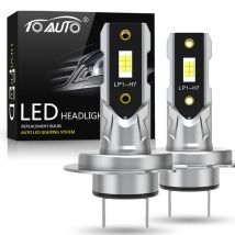 20000LM H7 Kit fari a LED Mini lampadina 100W CSP 3570 per fari per auto Fendinebbia automatici Canbus H7 Led Turbo Automobile 12V 6000K