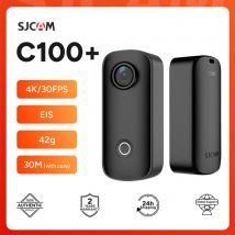 SJCAM C100 Plus Action Camera 4K 30M Impermeabile 2.4G WiFi Action Sport action cam EIS casco da bicicletta motocicli