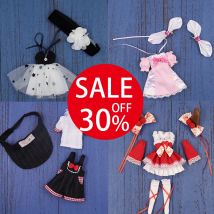 Sonderangebot Kleidung ICY DBS Blyth Puppe Kostüm 1/6 BJD süße Mode lässig Anime Mädchen Spielzeug SD