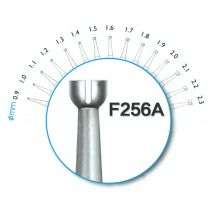 6 teile/satz 2,35 Griff HSS Stahl Gravur Cutter Elektrische Hohl tasse bur Threading Maschine Olive Core Carving Cut F256A