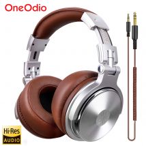 Oneodio Wired HiFi Kopfhörer Professionelle Studio DJ Kopfhörer mit Mikrofon über dem Ohr Hi-Res Headset Überwachung für AMP Gitarre Telefon