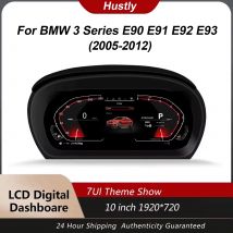 Grupo de instrumentos digitales para BMW Serie 3 E90 E91 E92 E93 2005-2012 grupo de instrumentos de cabina de pilotaje Virtual, velocímetro