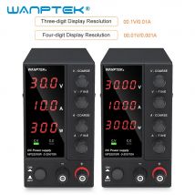 Wanptek Alimentatore CC regolabile 30V 10A Alimentatore da laboratorio LED 60V 5A Regolatore di tensione Stabilizzatore Sorgente da banco di commutazione