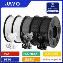 JAYO 5 rollos PLA/PLA Plus/petg/ABS/TPU/PLA meta/PLAYG/HS-PLA filamento de impresora 3D 1,75mm FDM materiales de impresora 3D para impresora 3D