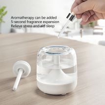 Tragbarer Luftbefeuchter, 650 ml, Luftbefeuchter mit bunten Nachtlichtern, USB-Luftbefeuchter, ätherisches Öl, Zuhause, Schlafzimmer, Aroma-Diffusor