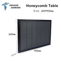 CO2-Laser-Waben-Arbeitstisch, 900 x 600 mm, anpassbare Größe, Platinenplattform, Laserteile für Co2-Lasergravurmaschine