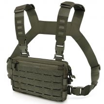 Tactical Chest Bag Backpack Camping Hunting Fishing Travel Molle Vest EDC Front Pouch Outdoor Recon Kit Pack Waist Shoulder Bags