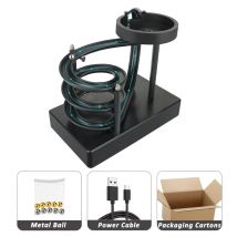 Perpetuum Marmor Maschine Kinetische Kunst Bewegung Inertial Metall Automatische Kreative Unendliche Springen Tisch Spielzeug Hause Dekoration