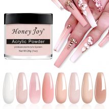 28g/Box Acrylic Powder Professional White Clear Red Nude Acrylic Nail French Manicure Powder for Acrylic Nail Extension
