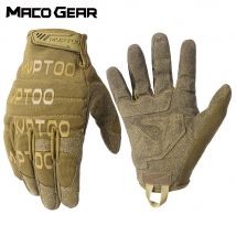 Outdoor Taktische Handschuhe Training Kampf Sport Wandern Klettern Schießen Jagd Reiten Radfahren Vollfinger Anti-Rutsch-Fäustlinge