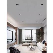 Dimmable LED Downlights 7W9W12W15W20W24W30W36W Anti Glare COB Ceiling Lamp Spot Lights AC90-260V