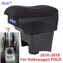 Für Volkswagen POLO Armlehne Box Für VW POLO Mk5 6R Vento Auto Armlehne 2010-2018 Innen Retrofit Auto Lagerung box Auto Zubehör