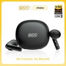 QCY AilyBuds E10 Auricolari wireless Audio ad alta risoluzione con codec LDAC Cuffie Bluetooth 5.4 TWS Auricolari Cuffie semi-in-ear 27H