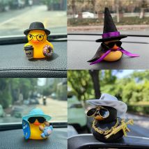 Car Duck Rubber Duck Car Ornaments Duck Car Dashboard Decorations as Car Ornament Desk Office Decor