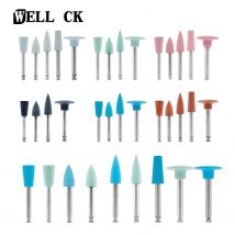 WELLCK Dental silikonowe głowice szlifierskie polerka zębów do maszyny o niskiej prędkości