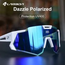 Okulary rowerowe polaryzacyjne LAMEDA, szosowe, UV400, okulary przeciwsłoneczne do roweru górskiego, gogle rowerowe, okulary sportowe, okulary przeciwsłoneczne outdoorowe, męskie i damskie