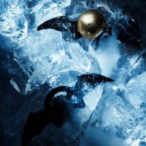 MUVNA Espresso-Kugel mit gefrorener Kugel für Espresso-Kaffee/handwerkliches Kaffee, wiederverwendbares kühlendes Kaffee-Werkzeug, Geburtstags-/Urlaubsgeschenke, Kaffee-Werkzeuge