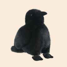 Simulation Krähe Puppe Plüsch Spielzeug 15/25/35 cm Handgemachte Cartoon Anime Nette Kissen Kissen Wohnkultur Kinder geburtstag Geschenk