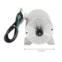 3KW High-Power Brushless Motor Kit with Controller 3-Speed Gears Electric Scooter Motor for Motorcycles Go-Karts, Modified Bikes