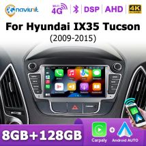 Senza fili Carplay Android 14 Auto Stereo Autoradio Per Hyundai IX35 Tucson 2 LM 2009-2015 2din autoradio Lettore Multimediale 4G LTE