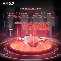 AMD Ryzen 5 9600X L3=32M 5,4GHz 6-Core 12-Thread R5 9600X Processore da gioco 65W 4NM DDR5 Socket AM5 Senza ventola