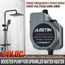2024 Nowa ulepszona automatyczna pompa wspomagająca 180W 24V Bezszczotkowa pompa wodna Domowy podgrzewacz wody pod prysznic Dodano cichą pompę ciśnieniową