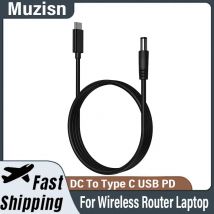 PD 9V 12V 15V 20V 5,5x2,1mm 2,5 Netzteil Kabel DC Zu Typ C USB für LED Streifen Lautsprecher CCTV Kamera Wireless Router Laptop