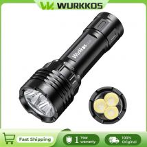 Wurkkos DL30 Diving Flashlight 3600 Lm IPX8 Waterproof 21700 Rechargeable Dive Light Features 3 Modes Suitable for Spearfishing