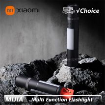 XIAOMI Mijia Multifunktionale LED-Taschenlampe, zoombar, ultrahell, Taschenlampe, Fensterbrecher, Sicherheitsgurtschneider, Auto-Notlicht