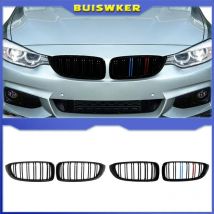 Kohle faser f32 Nieren gitter f33 f36 f80 m3 f82 m3 f83 m4 abs Front stoßstange Renn grill für BMW 4er 428i 440i 435i 2013