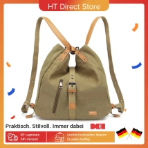 Borsa a tracolla da donna KONO zaino in tela borsa a tracolla multifunzionale per Shopper grande antifurto