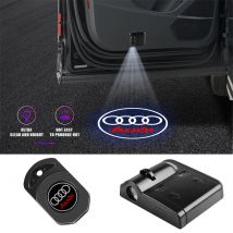 1/2 SZT. Automatyczna Odznaka Dekoracyjna Lampka Powitalna Bezprzewodowy Projektor Laserowy Do Audi Sline TT A1 A2 A3 A4 A5 A6 A7 A8 8P B6 Q5 Q1