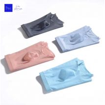 10 stücke Männer Boxer Shorts Eis Seide Männer Höschen nahtlose sexy Unterwäsche Mann Unterhosen Höschen männlich anti bakterielle atmungsaktive Slips