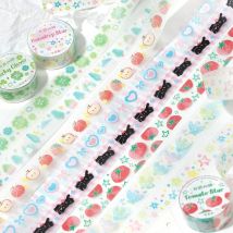 1 stücke/1 los Dekorative Klebebänder Sanfte Süße Traum Lied Junk Journal DIY Papier Japanische Maskierung Scrapbooking Aufkleber