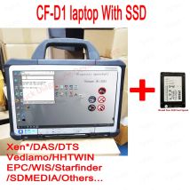 Optional laptop CF-19 t420 CF-D1 mit mb star c4 c5 2023,09 ssd software installiert am besten sd connect c4 computer für lkw autos