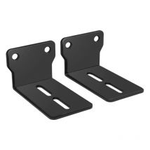 2Pcs Universal Soundbar Wand Halterungen Solide Metall Halter Lautsprecher Stehen Schwimmende Halterung Für Heimkino Lautsprecher