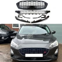 Front Stoßstange Trim Abdeckung Grill Oberen Unteren Kühlergrill Fit Für Ford Focus 2019 2020