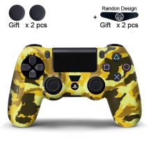 DATA FROG Silikonhülle für Playstation 4 Pro Slim Controller, Camo Remote Joystick, Gamepad-Zubehör
