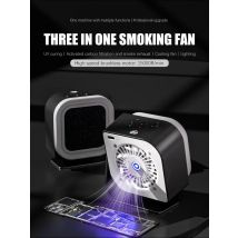 TBK F001 Smoking Fan UV Curing Smoke Exhaust Liginting Lamp Cooling Fan for Mobile Phone/electronic Motherboard Parts Repair