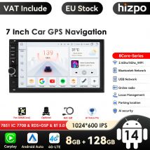 7 ''7862 intelligenter Bildschirm 2din Android Autoradio Multimedia-Video-Player für universelle GPS Navi Carplay Auto 4g RDS DSP Stereo