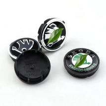 4 szt. 56mm 60mm Dekielki na felgi samochodowe, nakładki na piasty, emblematy do Skoda Octavia 2 3 Fabia Rapid Superb Kodiaq Karoq Kamiq Yeti