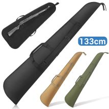 133 cm Gewehrpistole Fall Jagdgewehr Aufbewahrungstasche Pistole Tragetasche Gepolsterte Gewehr Schutztasche Weiche Jagdtasche mit Schultergurt