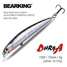 BEARKING nowy model 73mm 5g profesjonalna jakość magent waga przynęty wędkarskie minnow korba