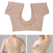 Gilet per il sudore sotto le ascelle Cuscinetti per il sudore delle ascelle riutilizzabili in rete traspirante ad asciugatura rapida per le donne Ragazze Camicia per il sudore sotto le ascelle color