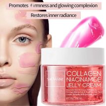 24h Glow & Lifted Collagen Jelly Cream Niacinamide Collagen stärkt die Hautbarriere und spendet Feuchtigkeit und hellt die Hautpflege auf