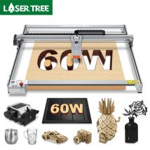 LASER TREE K1MAX 60W Laser Graveur Frei Einstellbar 20W/40W 60W Power Laser Modul Gravur schneiden Maschine DIY Werkzeuge