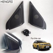 Accessori auto HENGFEI Copertura clacson per Suzuki Vitara 2015-2018 Tweeter Copertura Pannello altoparlante