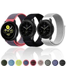 Nylon Loop Band For Samsung Galaxy Watch 7 FE 6/5/pro/4/Classic/Active 2 40-44mm 20mm/22mm Sport Bracelet Huawei gt 2/e/3 strap