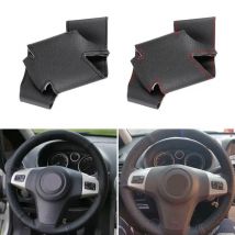Für Chevrolet Niva 2009-2017 Für Opel Vauxhall Corsa (D) 3-Speichen Auto Zubehör Lenkrad Abdeckung mikrofaser Leder Trim