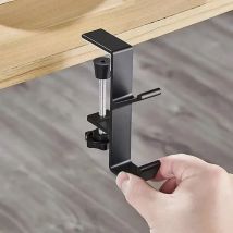 Einstellbare Schreibtisch Rand Haken Tragbare Multifunktionale Home Office Punch-freies Organizer Tisch Hängen Gaming Headset Aufhänger Rucksack